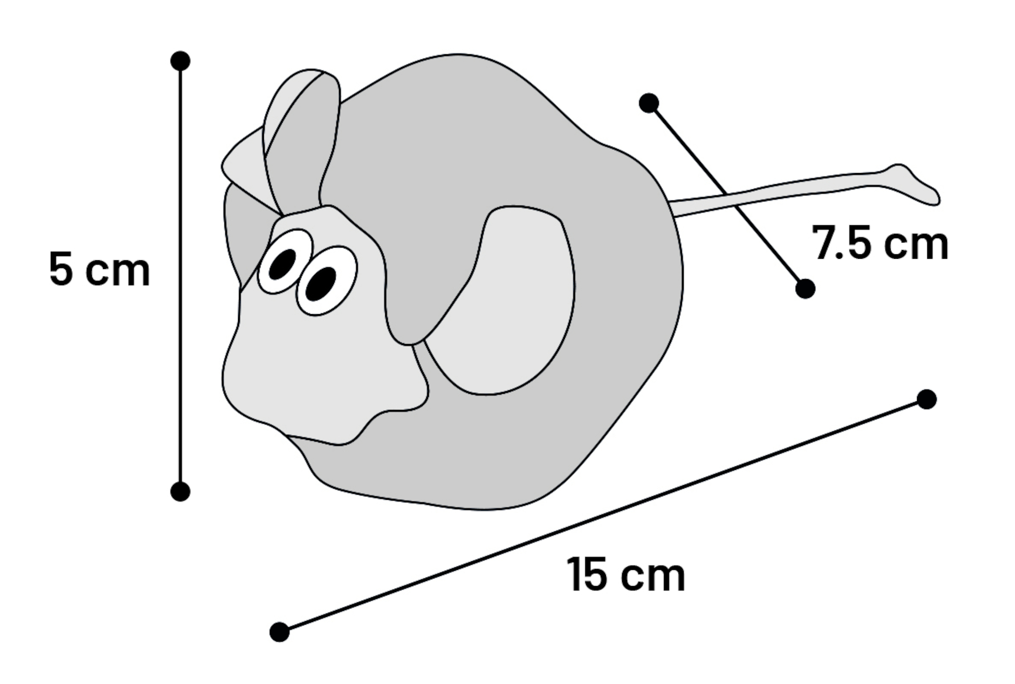 Flamingo Toy Rizzo Mouse Multiple colours