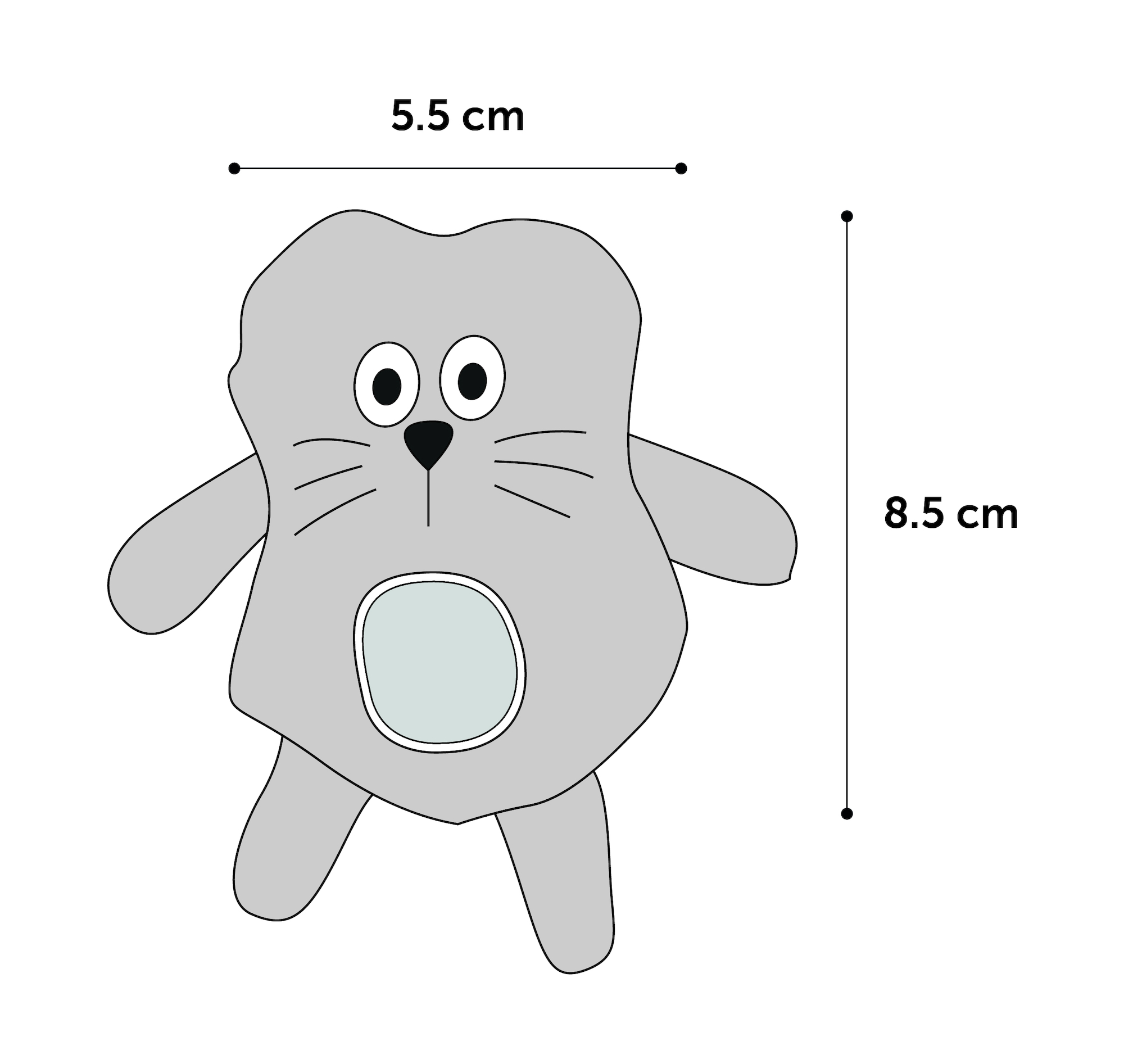 Flamingo Toy Rizzo Cat Multiple colours