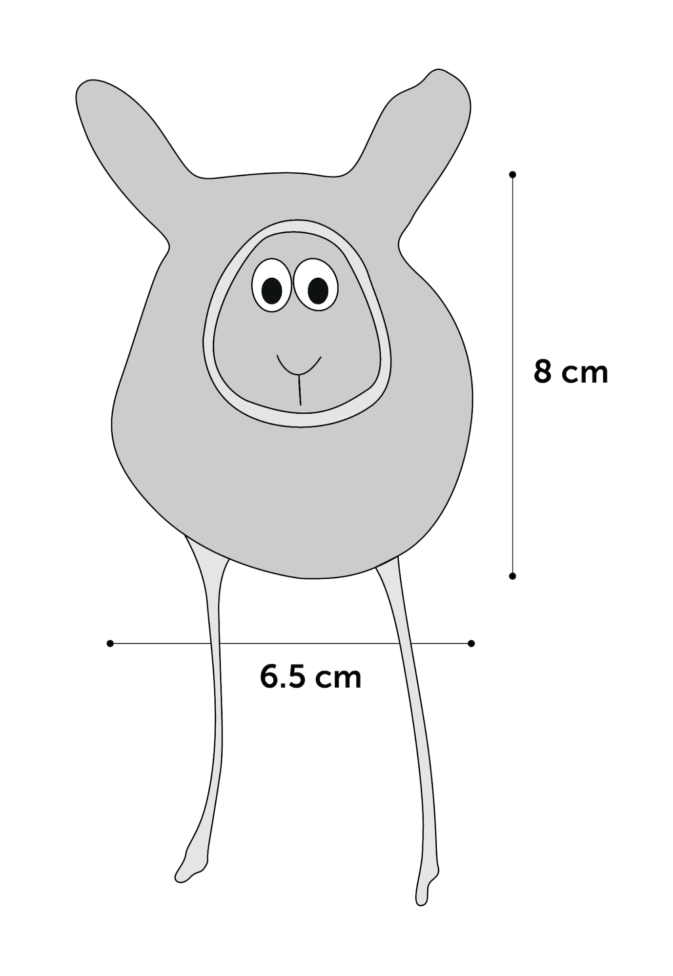 Flamingo Toy Rizzo Sheep Multiple colours