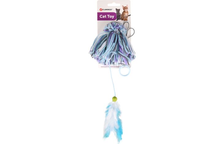 Flamingo Spielzeug Yarn Pinsel & Ring Mischung