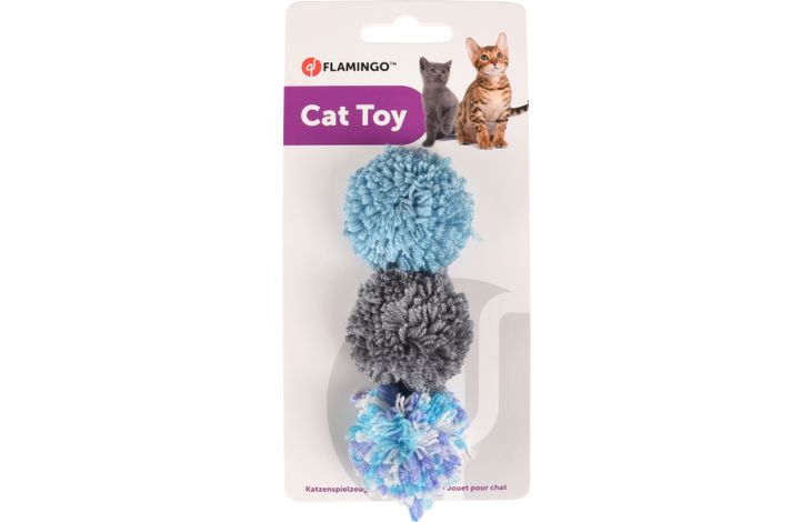 Flamingo Toy Yarn Ball Mix