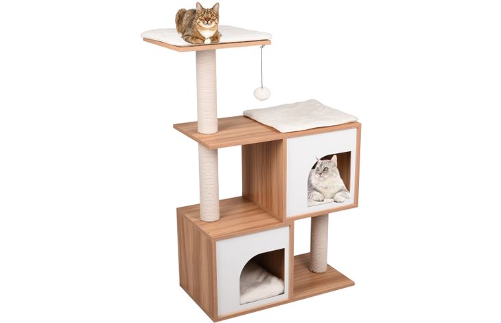 Flamingo Árbol rascador Dana Beige & Crudo & Natural & Blanco