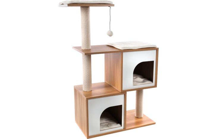 Flamingo Árbol rascador Dana Beige & Crudo & Natural & Blanco