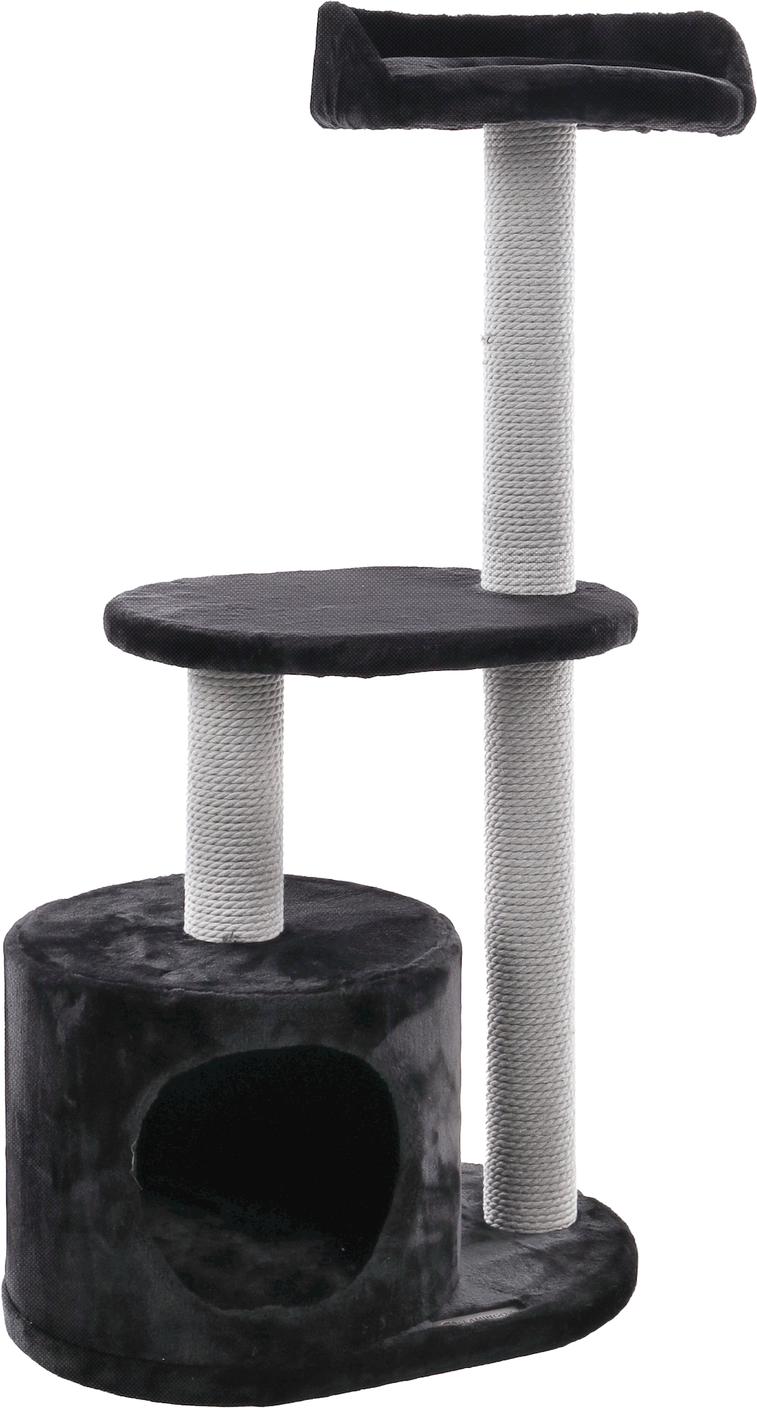 Flamingo Krabpaal Echo Zwart & Grijs