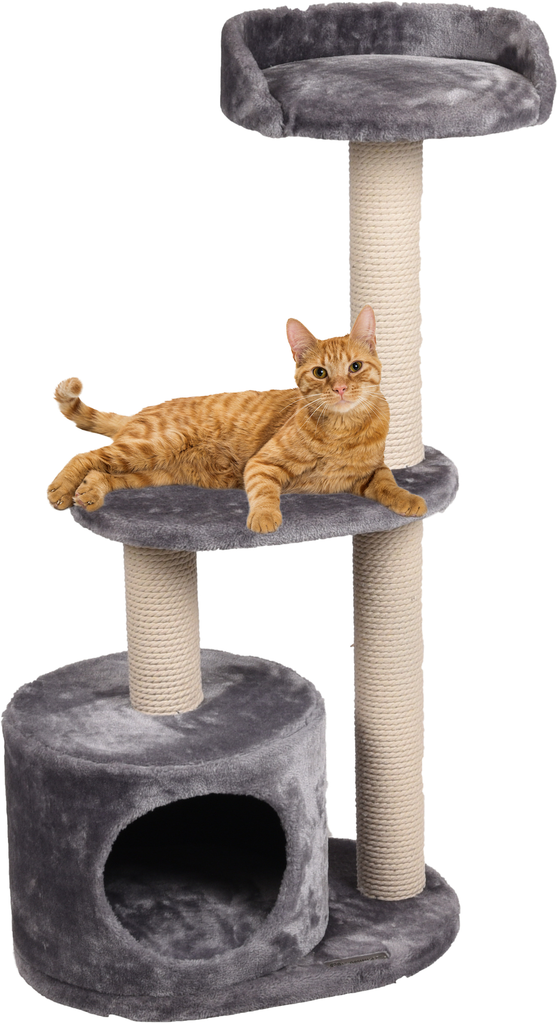 Flamingo Arbre à chat Echo Gris & Blanc