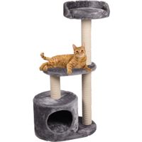 Flamingo Arbre à chat Echo Gris & Blanc