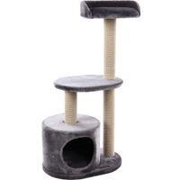 Flamingo Arbre à chat Echo Gris & Blanc