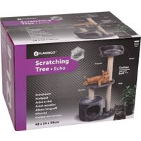 Flamingo Arbre à chat Echo Gris & Blanc