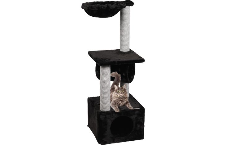 Flamingo Kratzbaum Gulf Schwarz & Grau