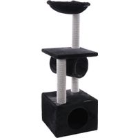 Flamingo Kratzbaum Gulf Schwarz & Grau