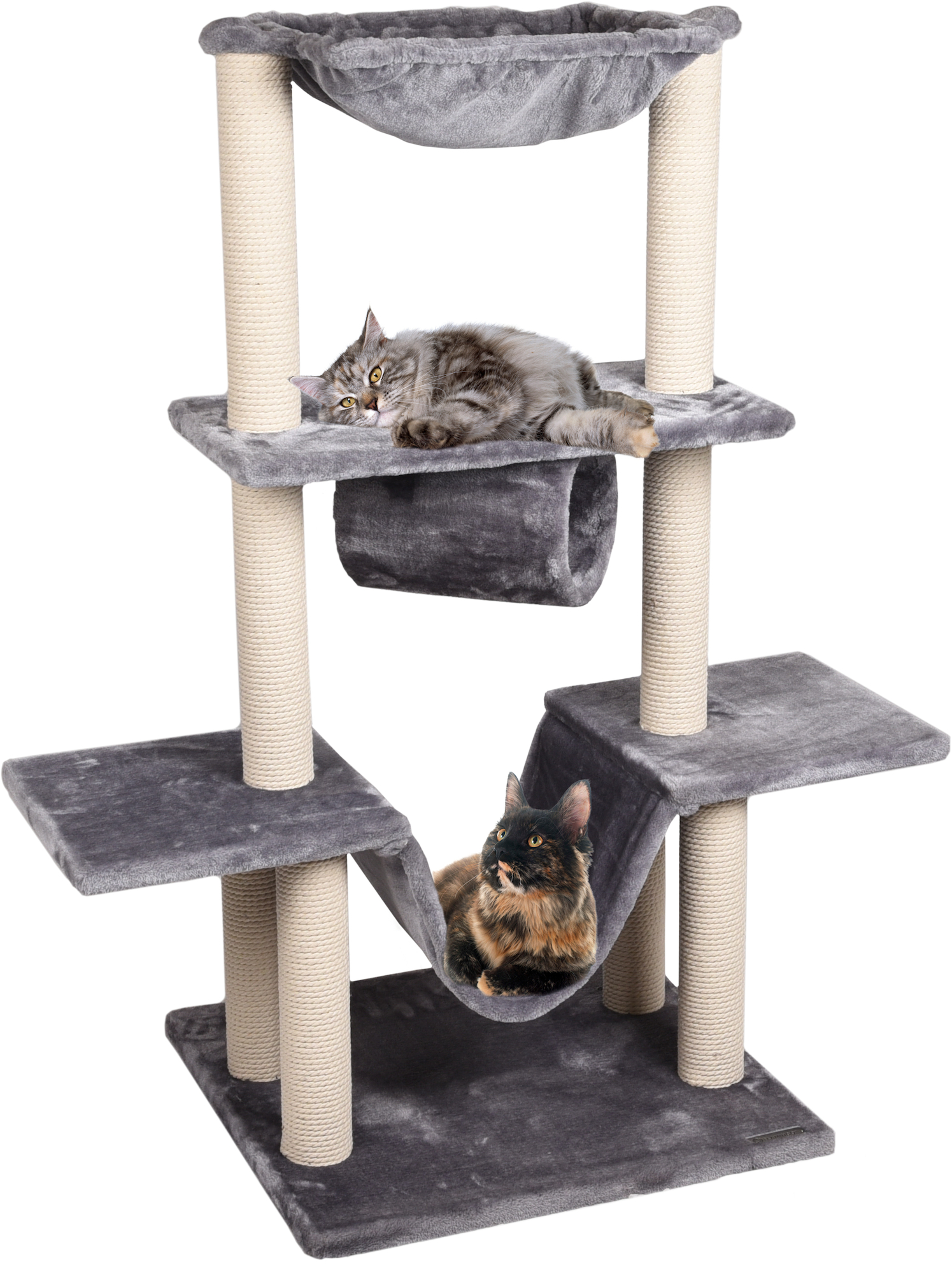 Flamingo Krabpaal Hamza Grijs & Wit