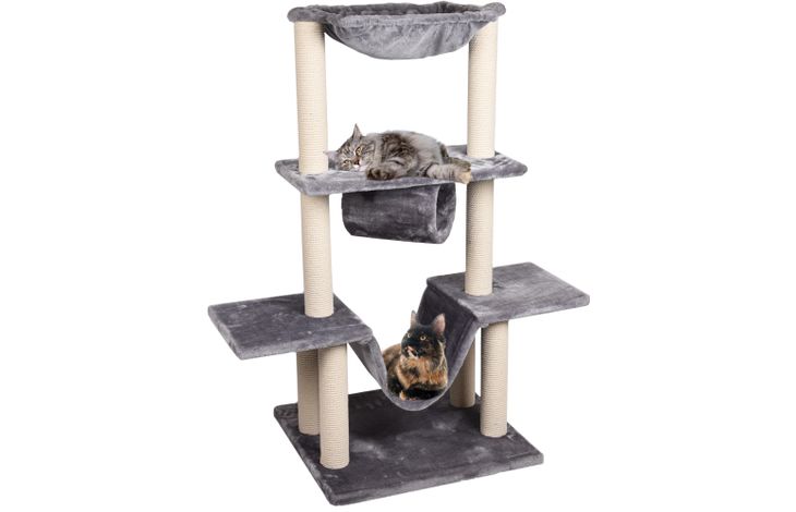 Flamingo Krabpaal Hamza Grijs & Wit