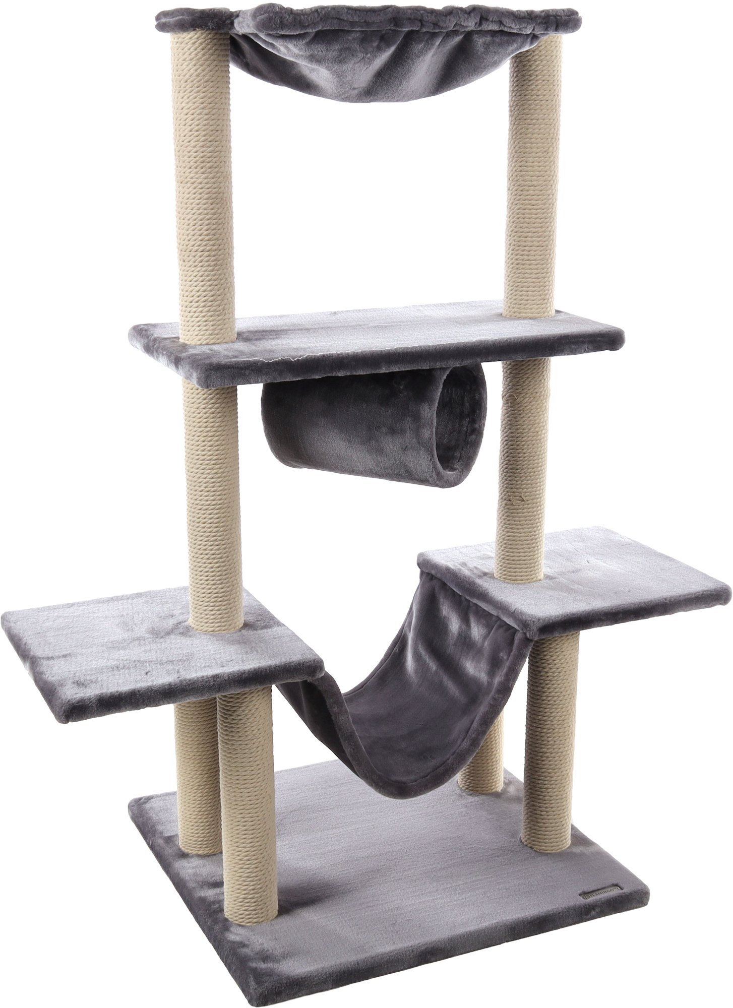 Flamingo Krabpaal Hamza Grijs & Wit