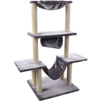 Flamingo Krabpaal Hamza Grijs & Wit