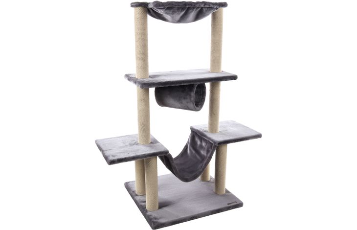 Flamingo Krabpaal Hamza Grijs & Wit