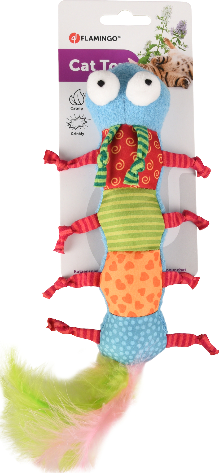 Flamingo Toy Yowly Caterpillar Mix