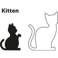 Flamingo Collar Kitten Ziggi Cherry red