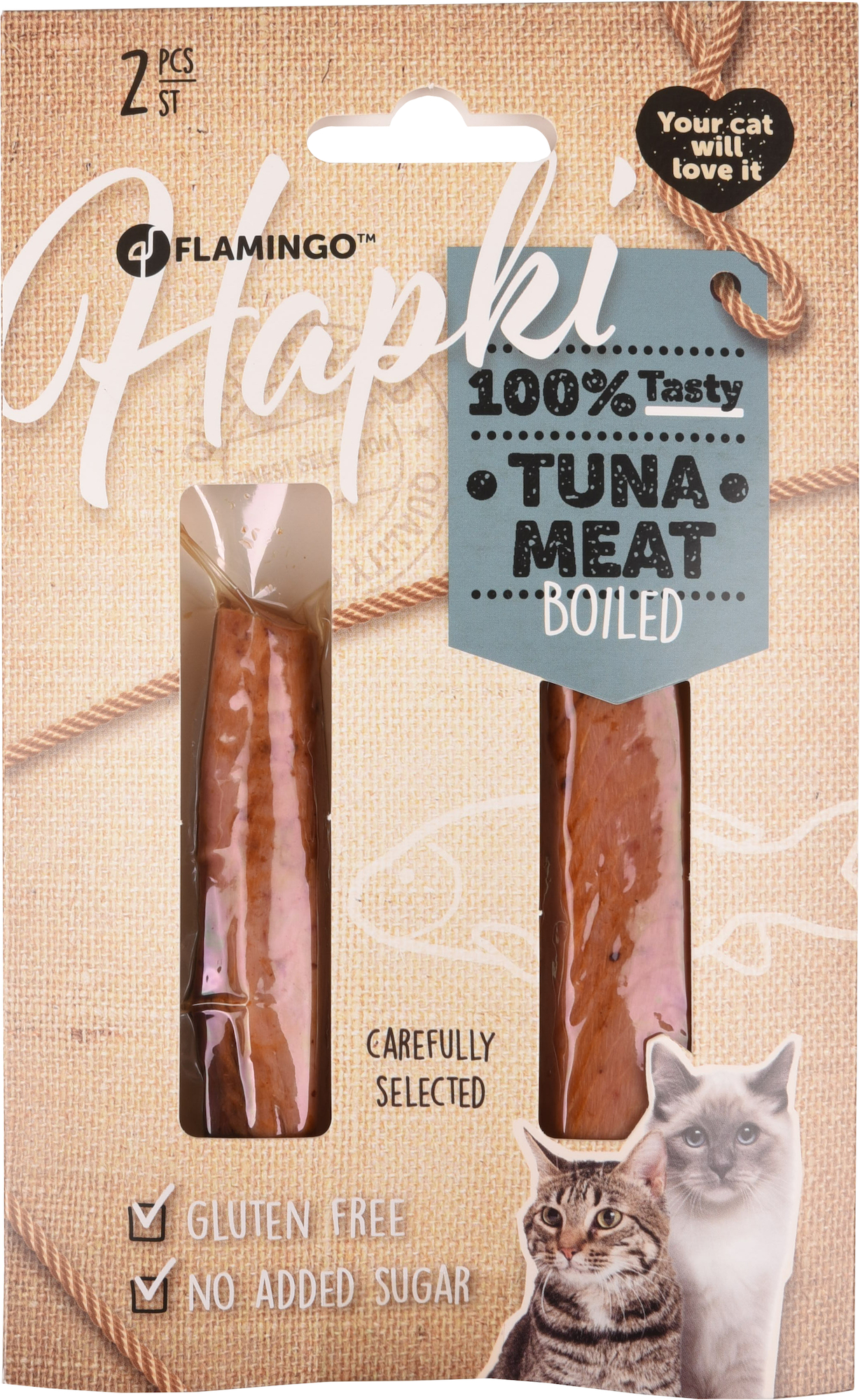 Flamingo Snacks Hapki Cooked with tuna 