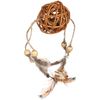 Speelgoed Chayenne Bal Meerdere kleuren Bal Cognac, Naturel 
