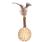 Toy Navajo Ball & Stick & Feather Light brown