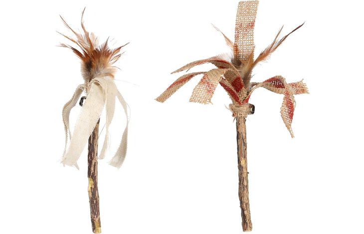 Flamingo Speelgoed Navajo Stok Veer Meerdere kleuren
