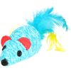 Toy Shuka Mouse Feather Multiple colours Mouse, Feather Blue, Light blue, Yellow, Red, Black