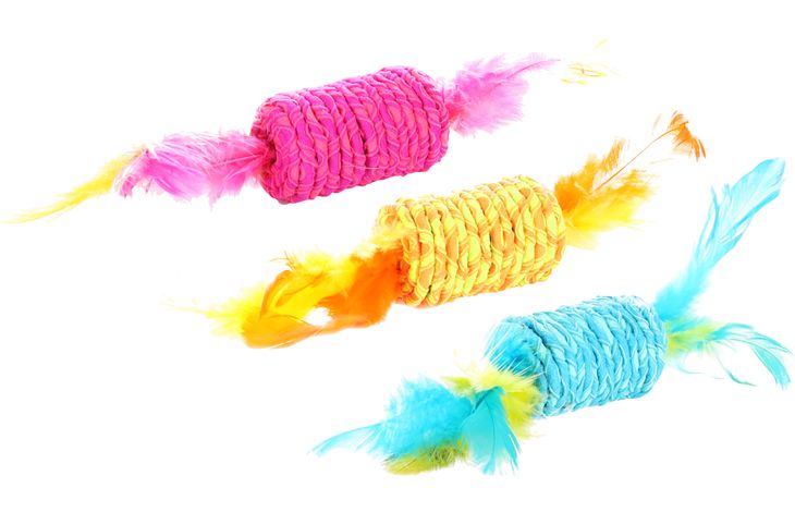 Flamingo Toy Shuka Roll Feather Multiple colours