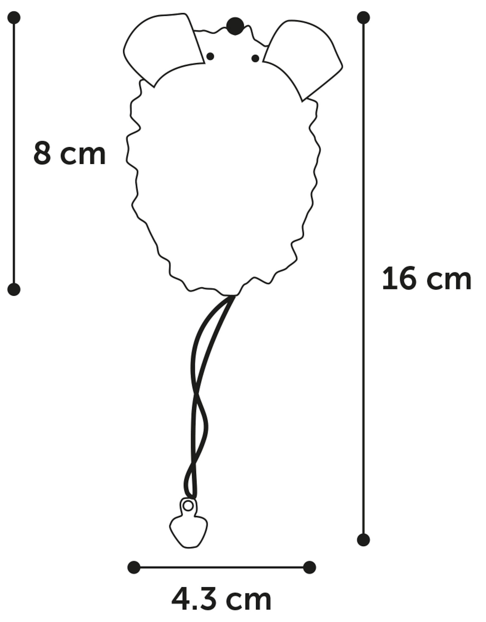 Flamingo Toy Multo Mouse Multiple colours