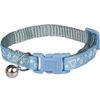 Halsband voor kittens Simran Meerdere kleuren Lichtblauw, Wit Hartjes