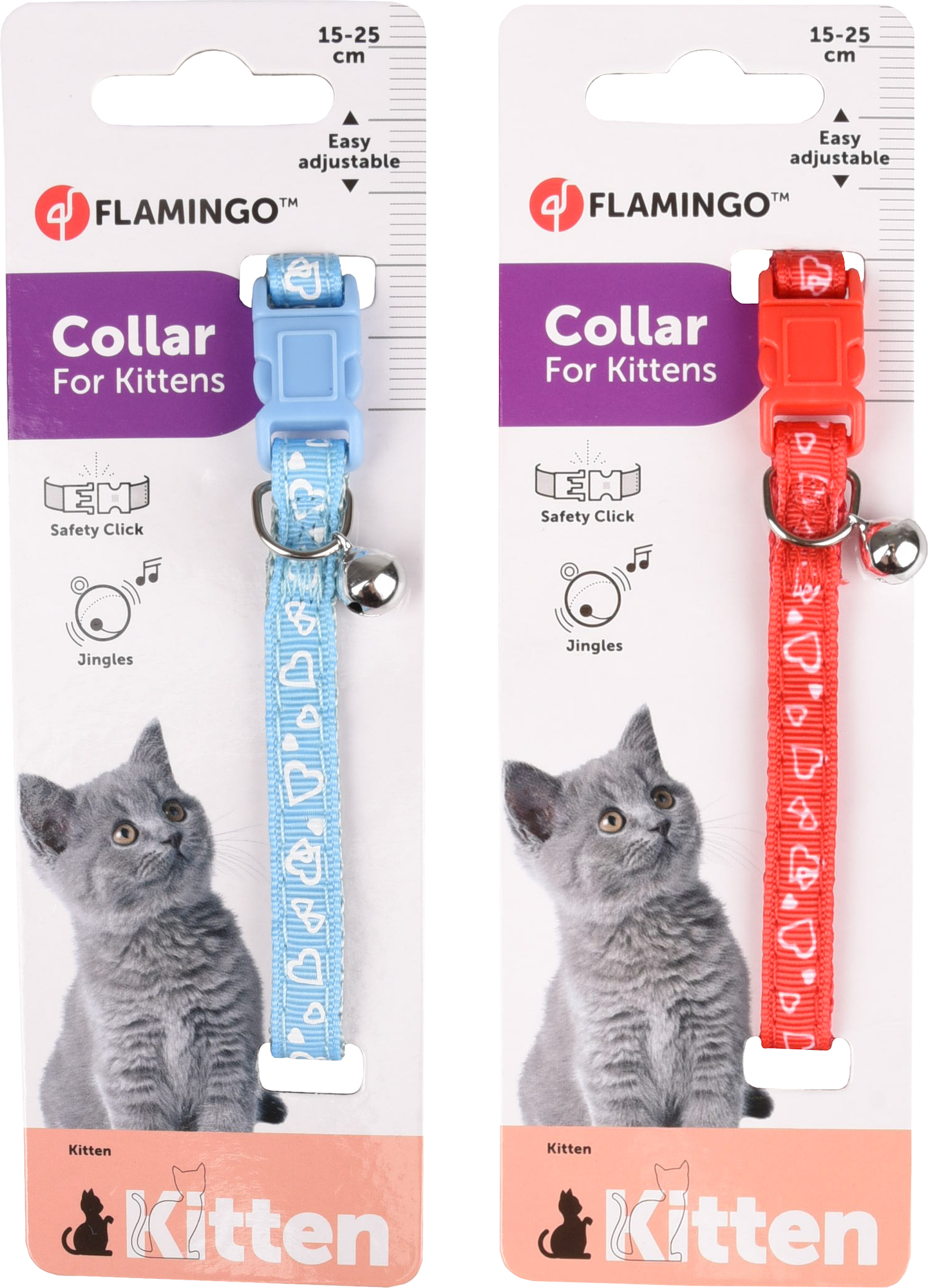 Flamingo Collar Kitten Simran Multiple colours