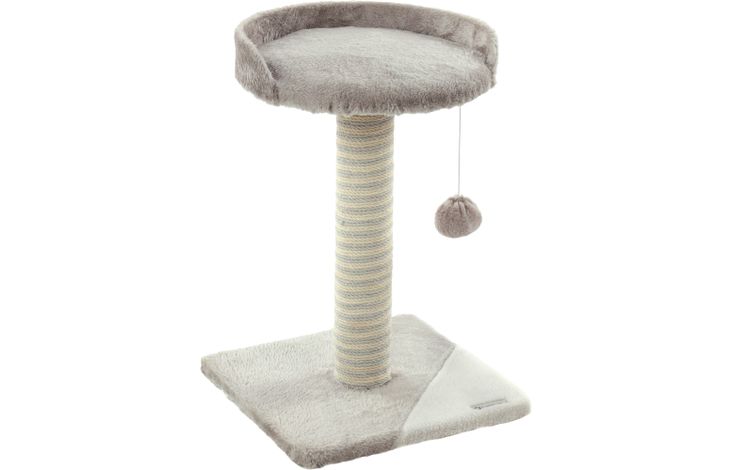 Flamingo Kratzbaum Clark Hellbeige & Hellgrau