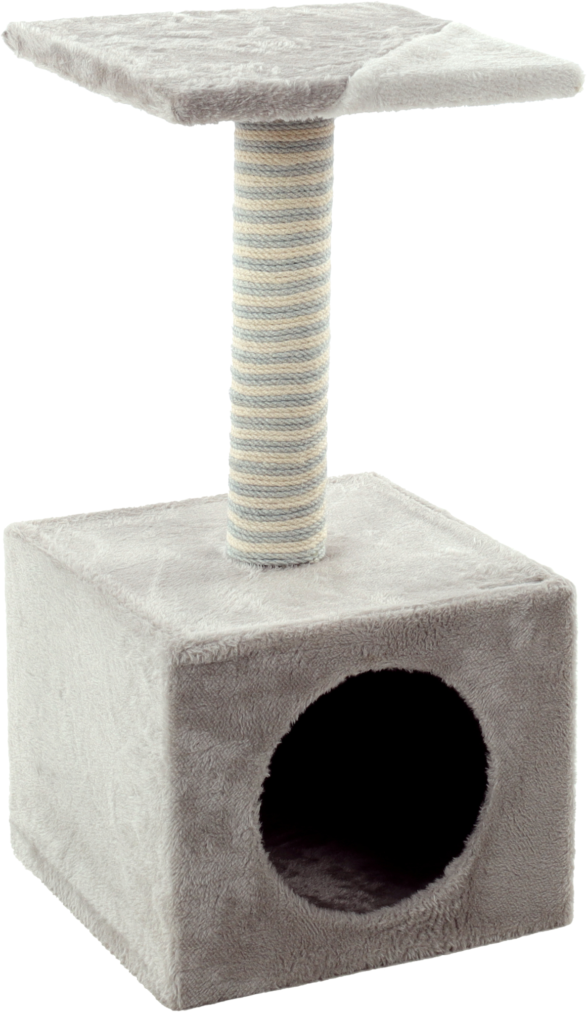 Flamingo Arbre à chat Cary Beige clair & Gris clair