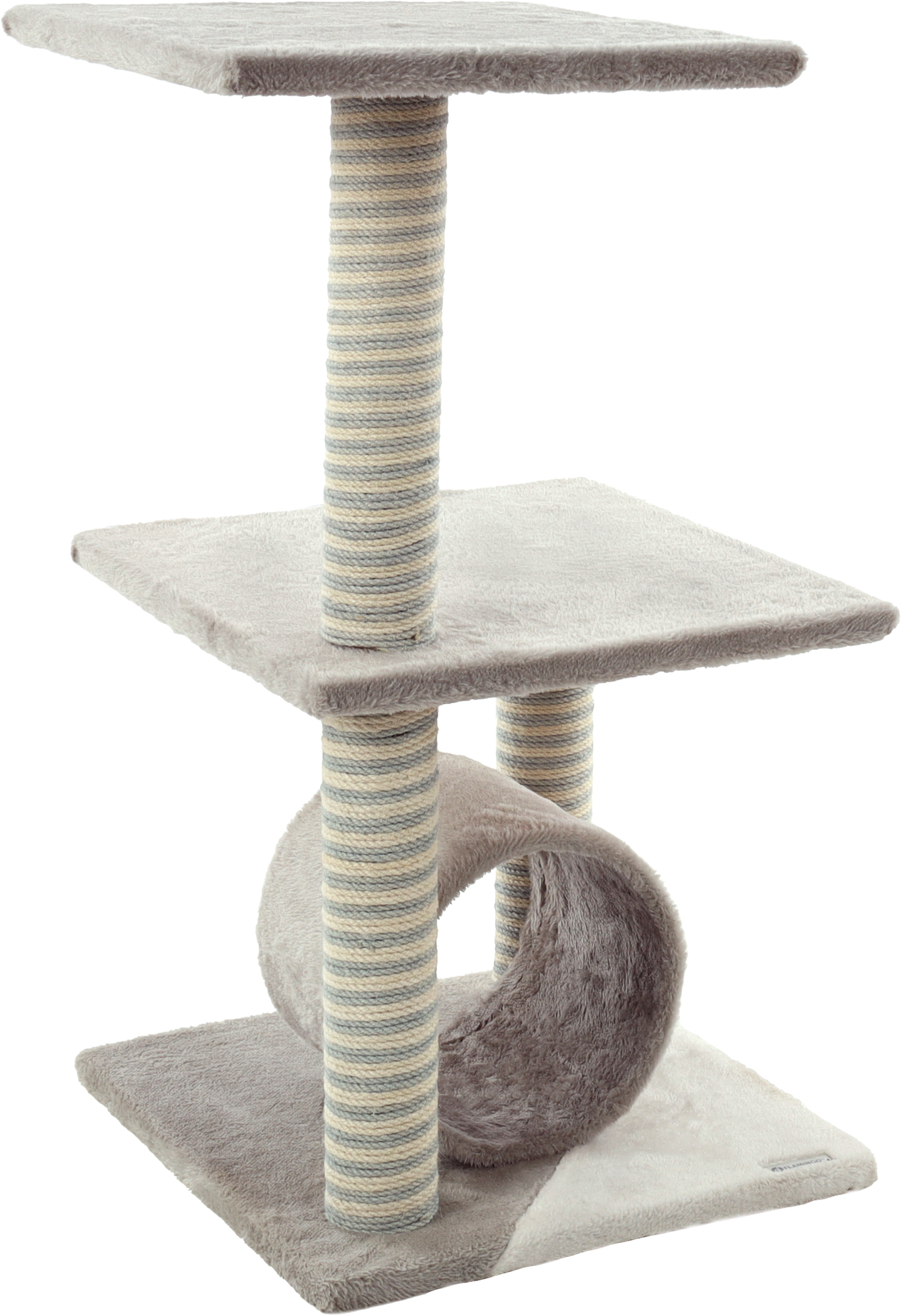 Flamingo Kratzbaum Steve Hellbeige & Hellgrau