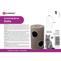 Flamingo Krabton Greta Grijs & Naturel & Lichtbruin