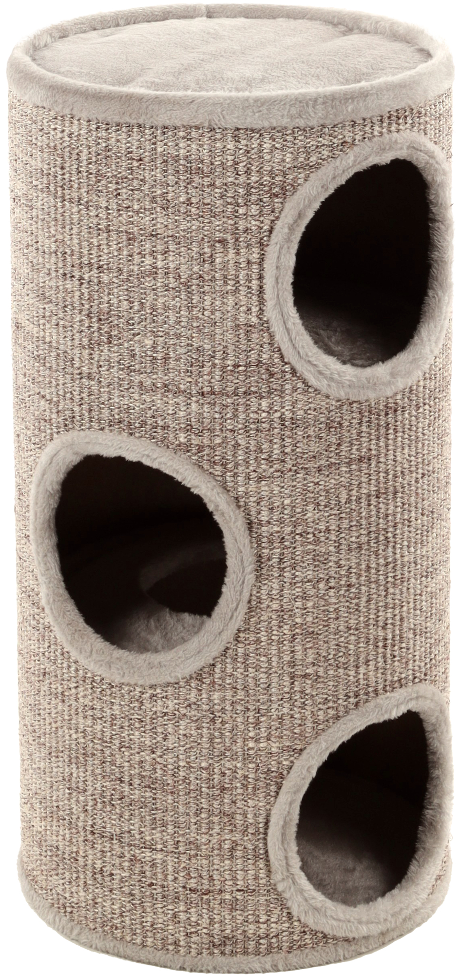 Flamingo Scratching barrel Greta Grey Natural Light brown Aardvark Barrel