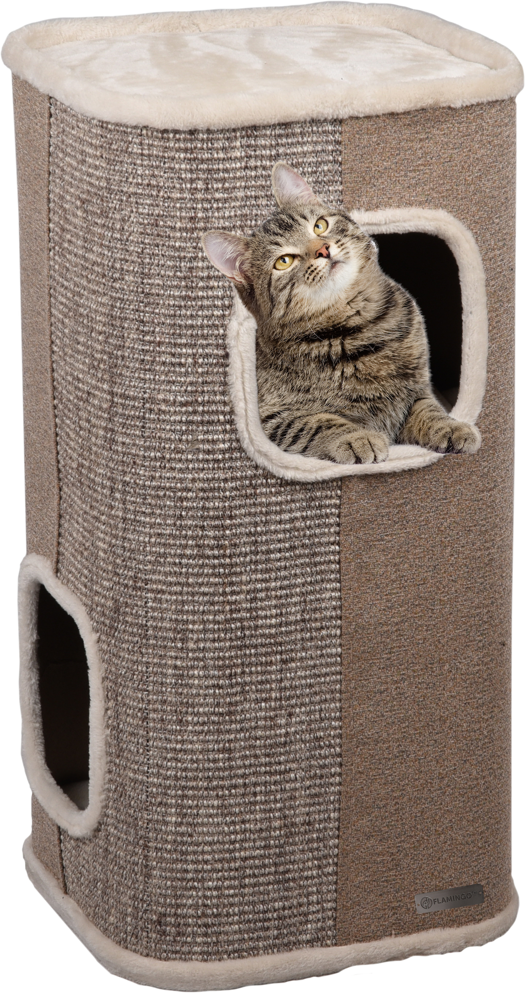 Flamingo Scratching barrel George Beige & Natural & Light brown