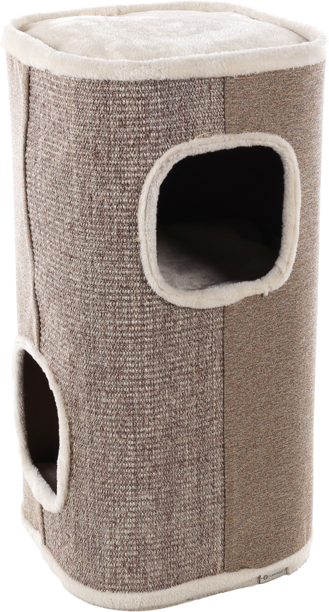 Flamingo Scratching barrel George Beige & Natural & Light brown