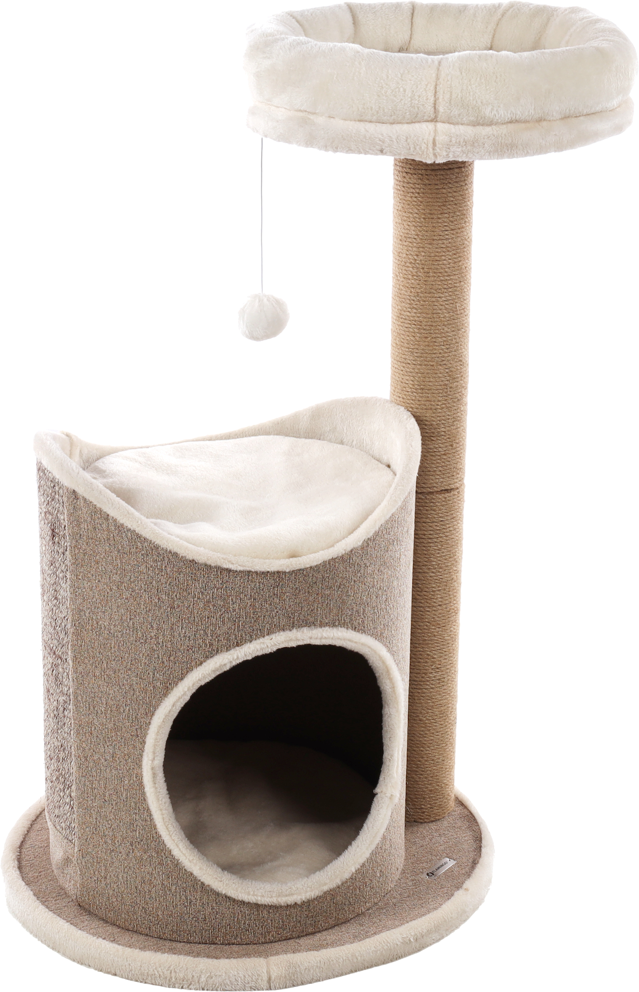 Flamingo Scratching barrel George Beige & Natural & Light brown