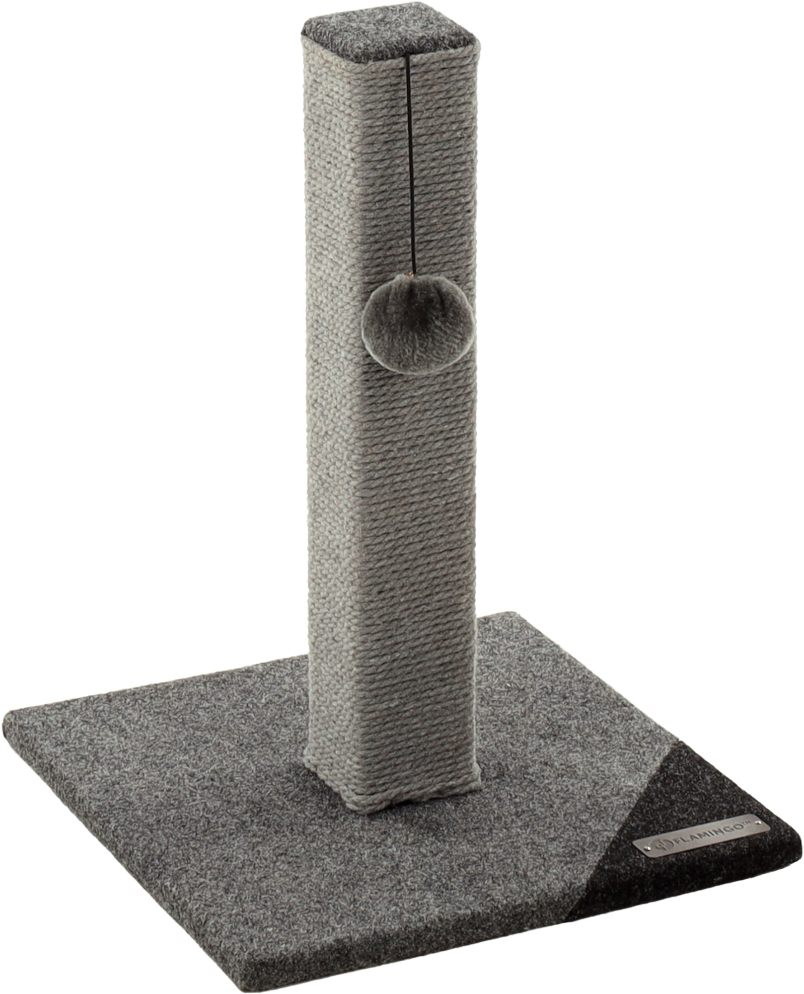 Flamingo Scratching tree  Orson Grey & Dark grey