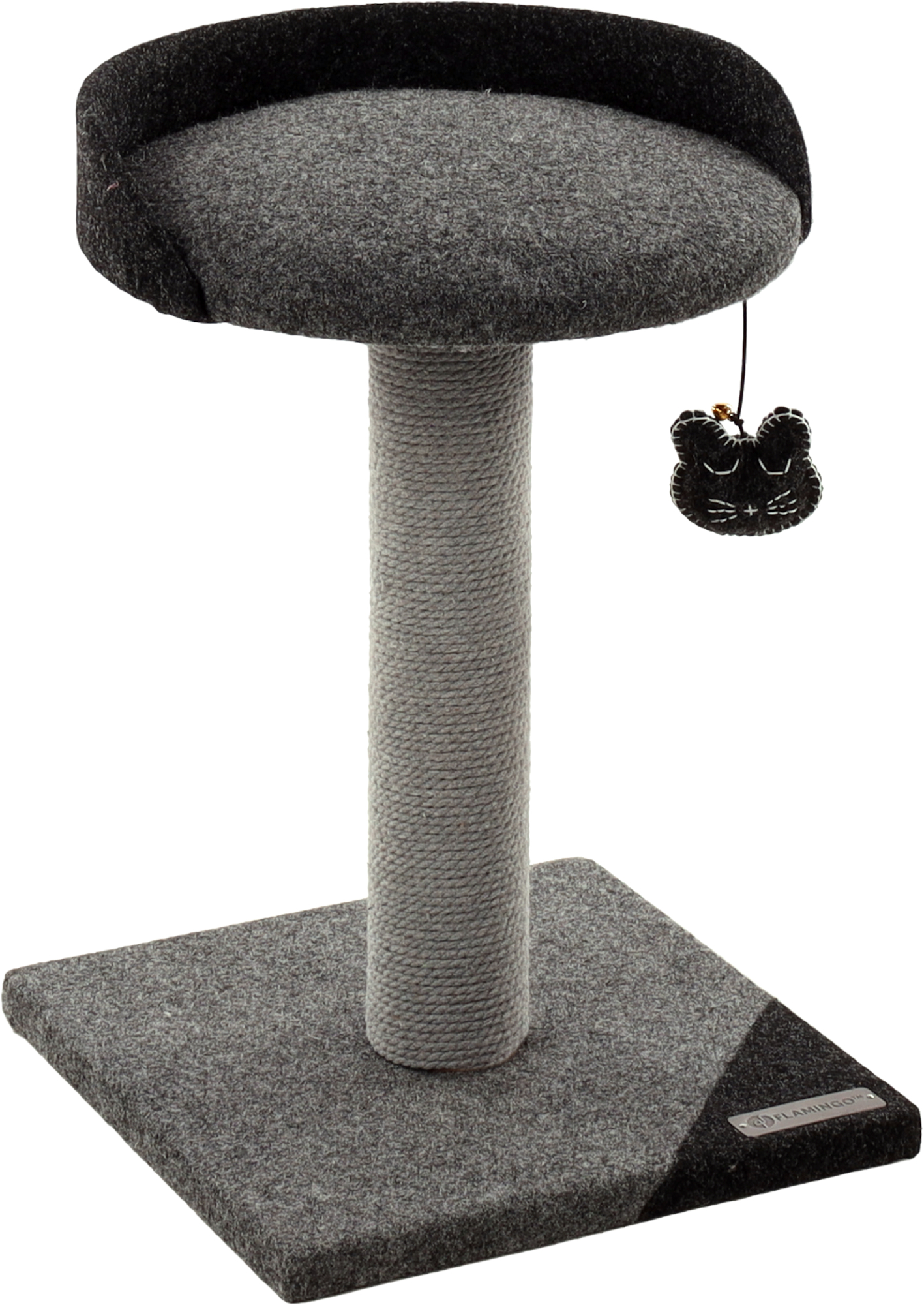 Flamingo Arbre à chat Robert Gris & Gris foncé