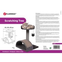 Flamingo Kratzbaum Gene Grau & Dunkelgrau