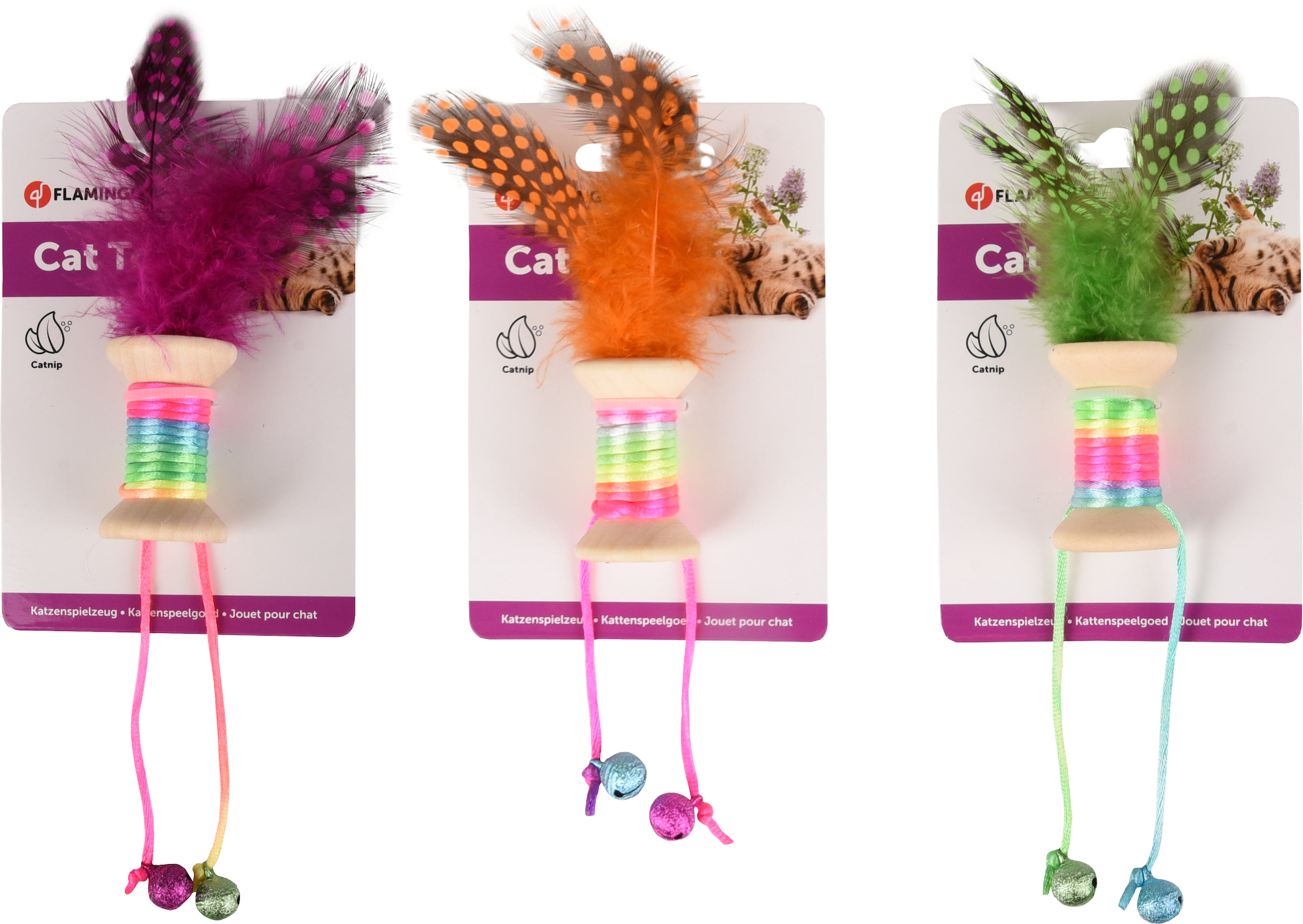 Flamingo Toy Kirk Bobbin Multiple colours