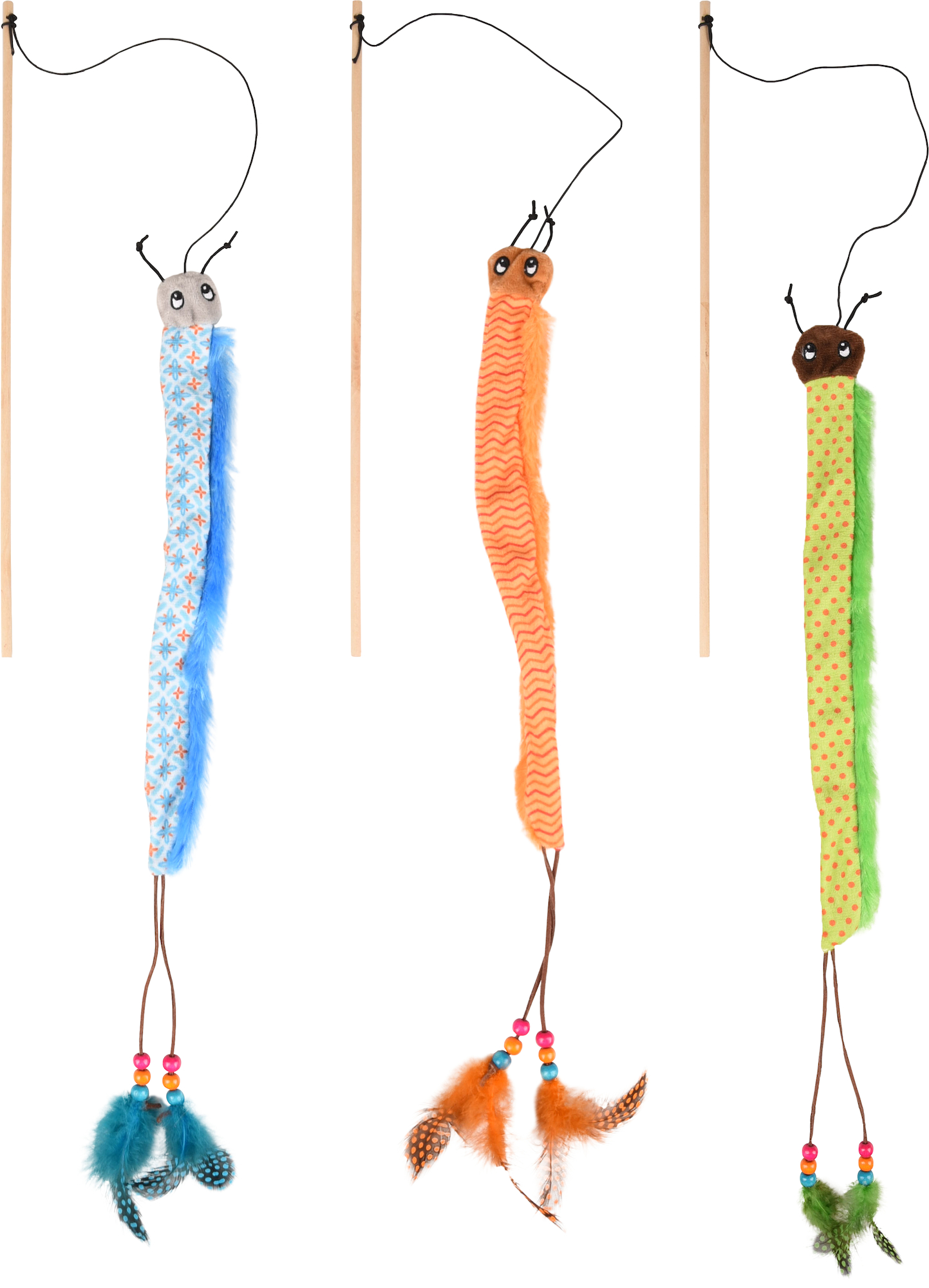 Flamingo Toy Kirk Dangler Caterpillar Multiple colours