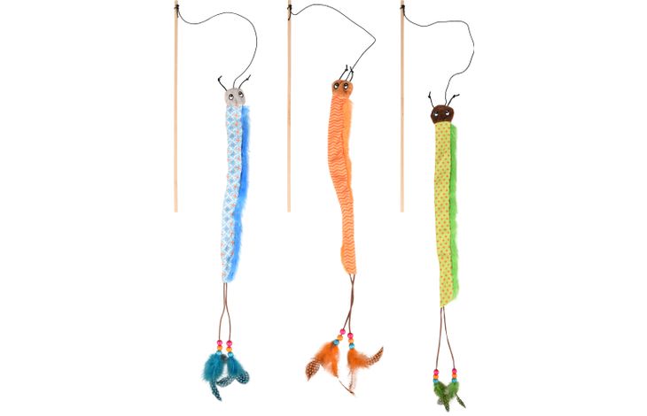 Flamingo Toy Kirk Dangler Caterpillar Multiple colours