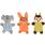 Toy Kirk Rabbit & Elephant & Squirrel Multiple colours