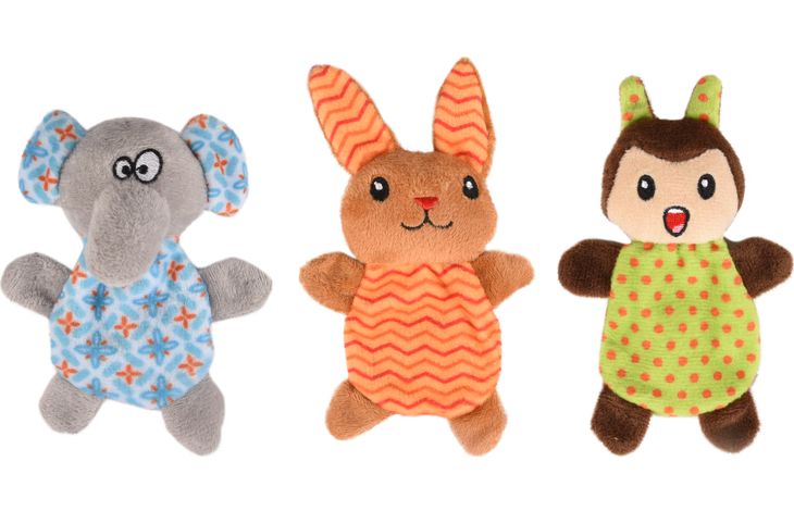 Flamingo Toy Kirk Rabbit & Elephant & Squirrel Multiple colours