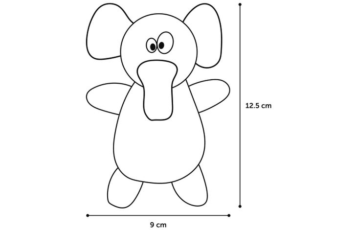 Flamingo Toy Kirk Rabbit & Elephant & Squirrel Multiple colours