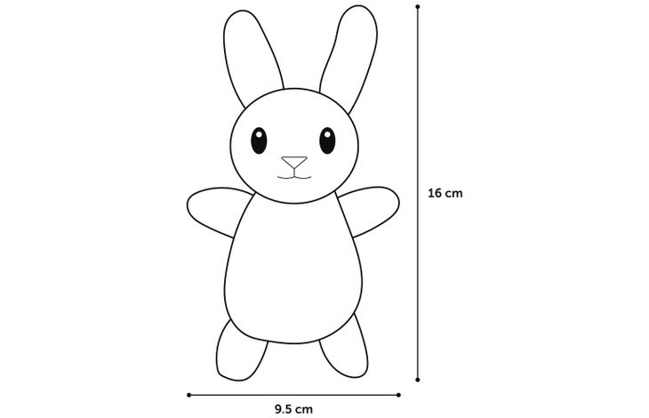 Flamingo Toy Kirk Rabbit & Elephant & Squirrel Multiple colours