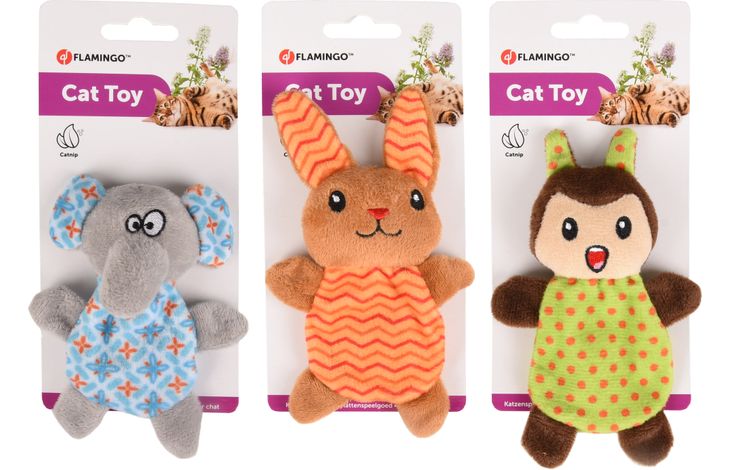 Flamingo Toy Kirk Rabbit & Elephant & Squirrel Multiple colours