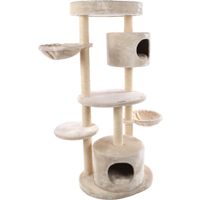 Flamingo Krabpaal Inga Beige & Wit